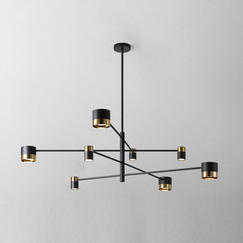 6/8 koppen plafond hanger licht postmoderne kroonluchter verlichtingsarmaturen