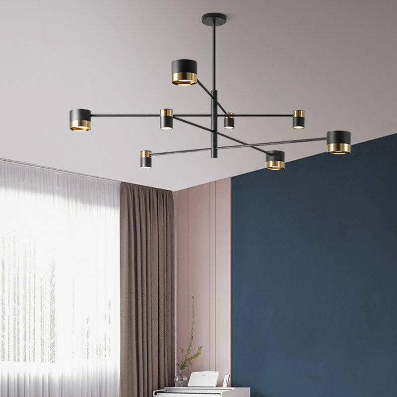 6/8 koppen plafond hanger licht postmoderne kroonluchter verlichtingsarmaturen