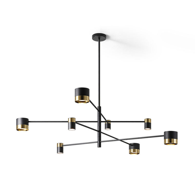 6/8 koppen plafond hanger licht postmoderne kroonluchter verlichtingsarmaturen