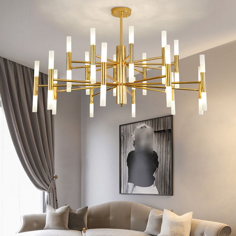 Modern Chandelier Lights LED 40 Lights Minimalism Living Room Hanging Pendant Lights