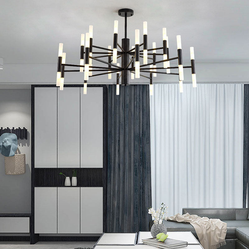 Modern Chandelier Lights LED 40 Lights Minimalism Living Room Hanging Pendant Lights
