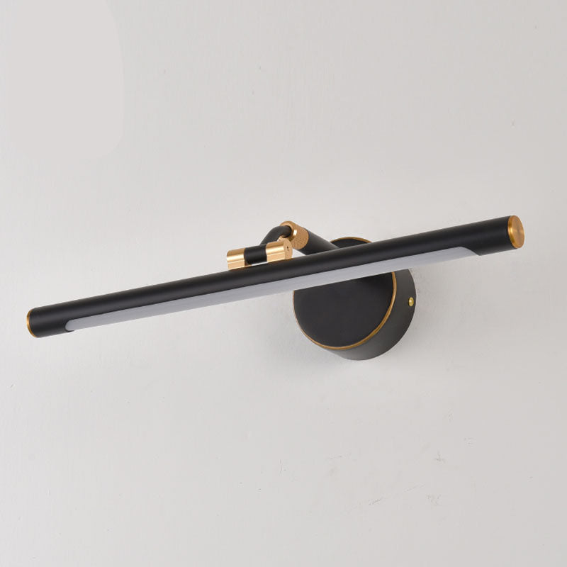 Nordic Modern Style LED Smart Mirror Lamp Flexible Mirror Light Fixture for Bathroom Washroom