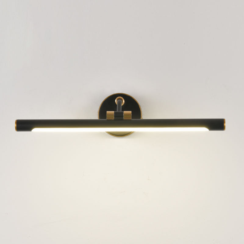 Nordic Modern Style LED Smart Mirror Lamp Flexible Mirror Light Fixture for Bathroom Washroom