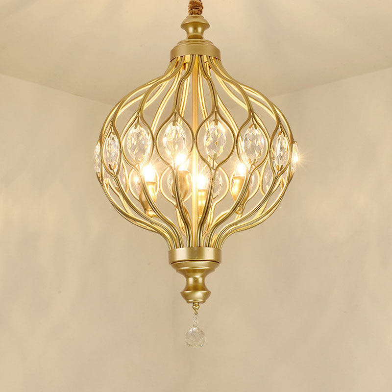 Éclairage de pendentif rond