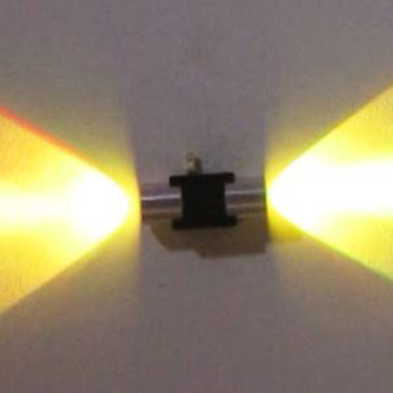 Geometric Wall Mount Light Fixture Modern RGB Wall Mounted Lamp with Aluminum Shade