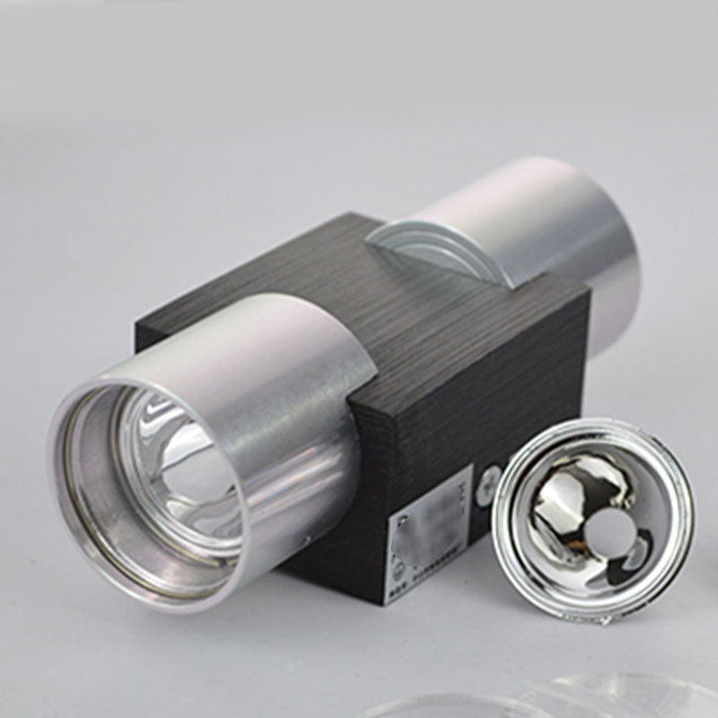 Geometric Wall Mount Light Fixture Modern RGB Wall Mounted Lamp with Aluminum Shade