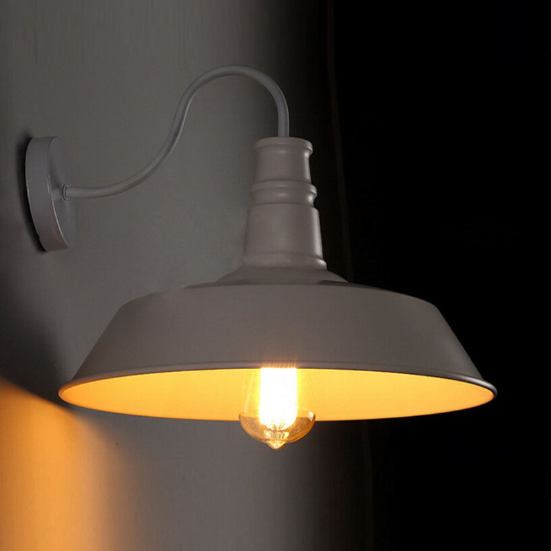 Indoor -Außenlampenlampenmaterial amerikanischer Industrie Stil Wandleuchte Leuchte