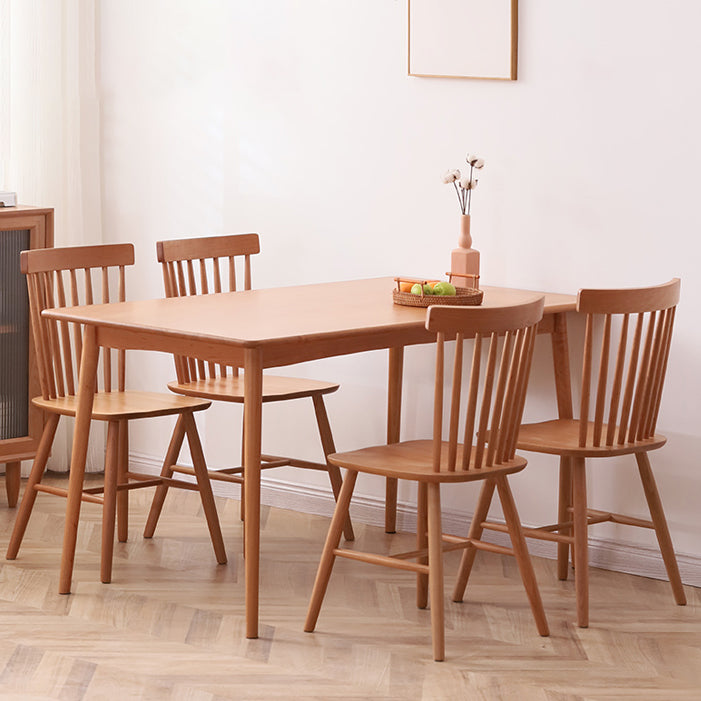 Modern Style Solid Wood Furniture 4-foot Dining Site Table for Dining Room