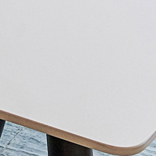 Simple Home Sintered Stone Dining Table Rectangle Shape Dining Table with 4 Legs Base