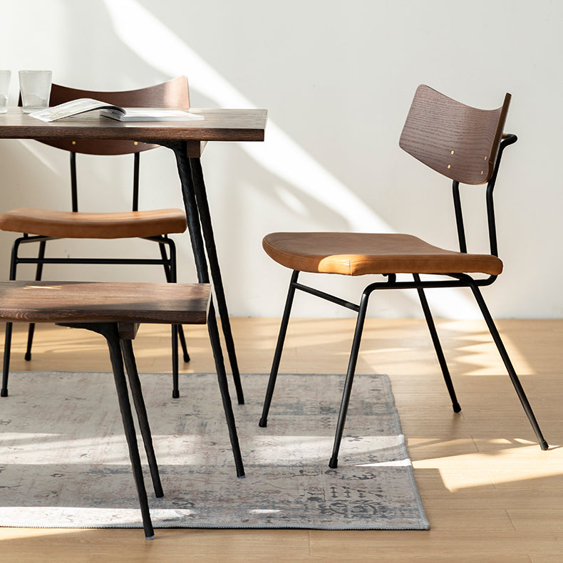 Muebles para el hogar de 4 pies de rectángulo de 4 pies Mesa de comedor de madera maciza para el hogar