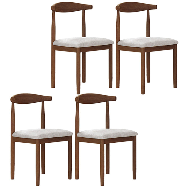 Contemporary Style Metal Chair Set Open Back Side Kitchen Dining Rooms Chair