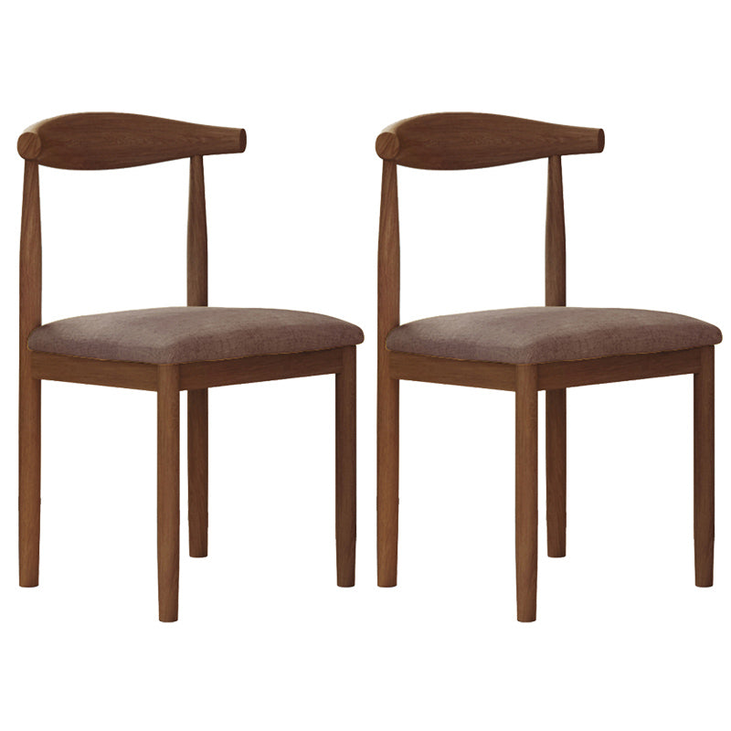 Contemporary Style Metal Chair Set Open Back Side Kitchen Dining Rooms Chair