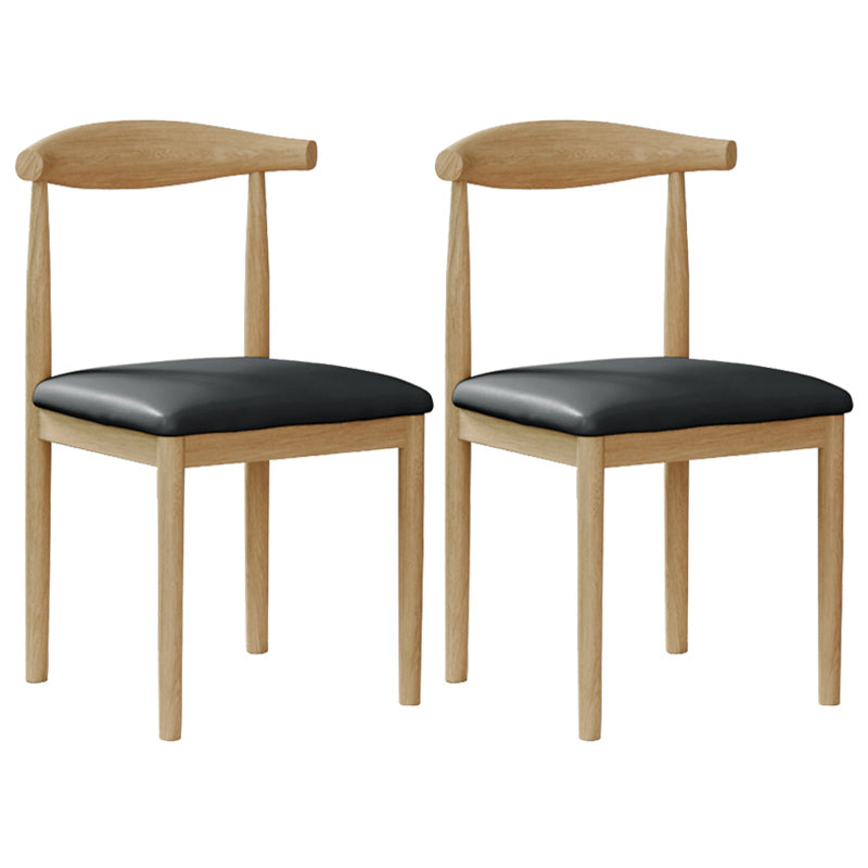 Contemporary Style Metal Chair Set Open Back Side Kitchen Dining Rooms Chair