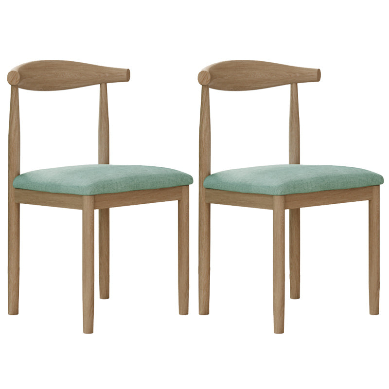 Contemporary Style Metal Chair Set Open Back Side Kitchen Dining Rooms Chair