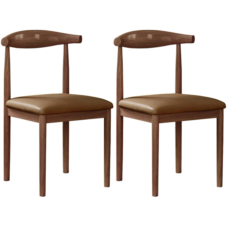 Contemporary Style Metal Chair Set Open Back Side Kitchen Dining Rooms Chair