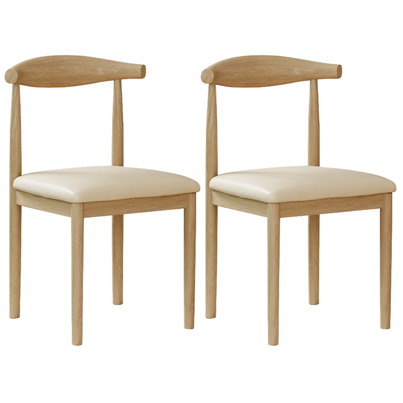 Contemporary Style Metal Chair Set Open Back Side Kitchen Dining Rooms Chair