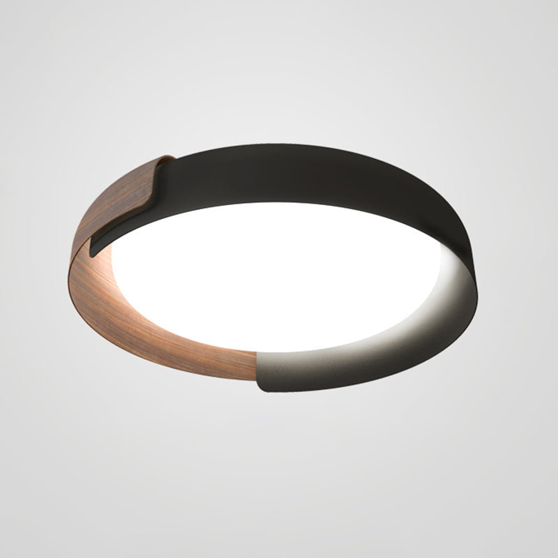 Plafonnier géométrique encastré, plafonnier moderne pour chambre à coucher