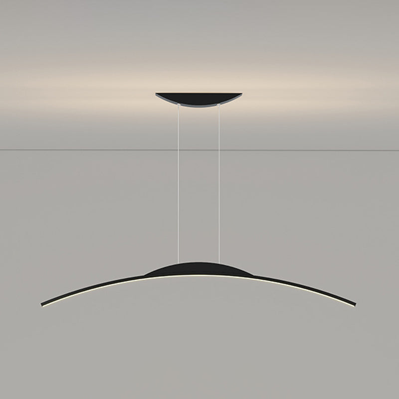 Linear Island Lighting Modern Kitchen Island Lighting Metal 1 Light Island Chandelier