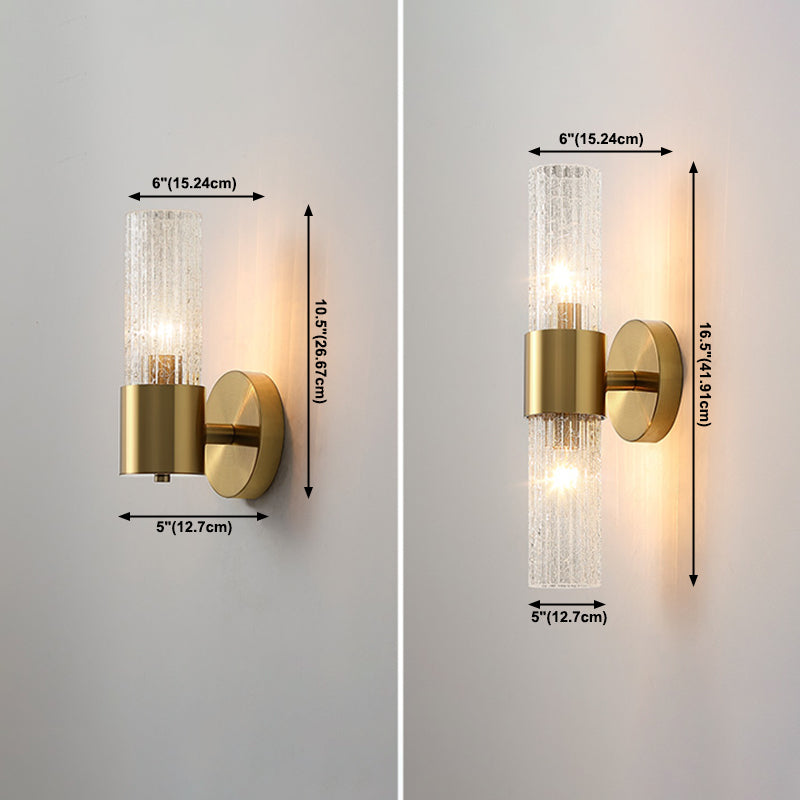 Gold Moderne Leuchten Leuchten Kristallwand Lampe Lampe für Wohnzimmer