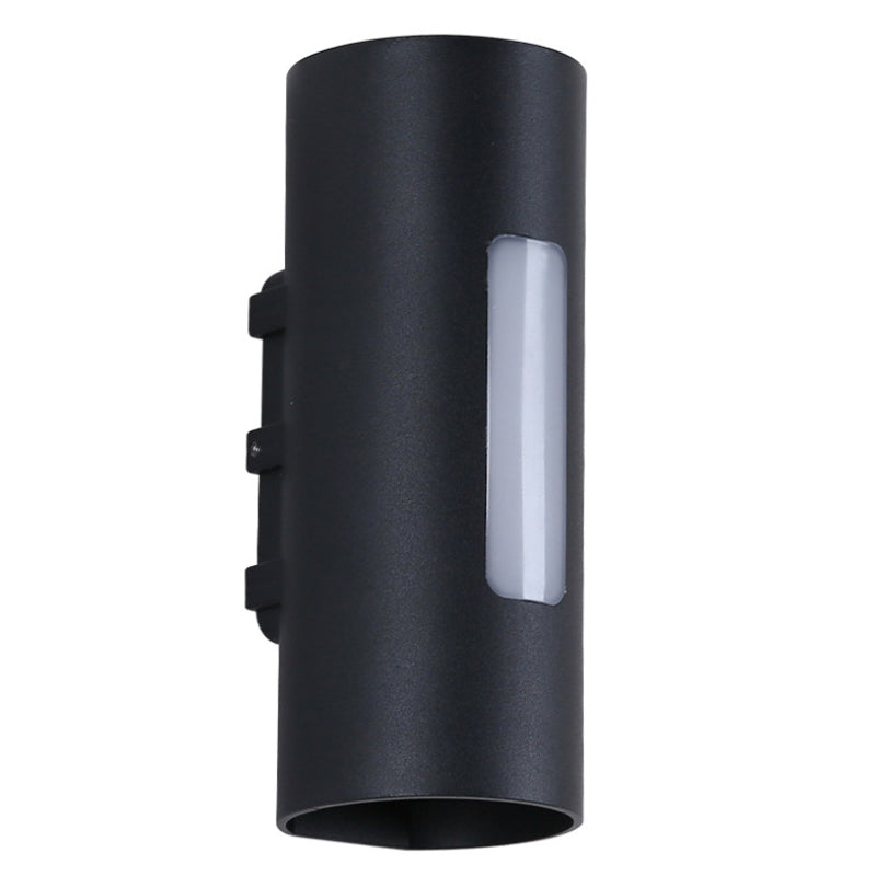Cylinder Aluminum Wall Light Minimalism 2-light Wall Sconce for Hallway