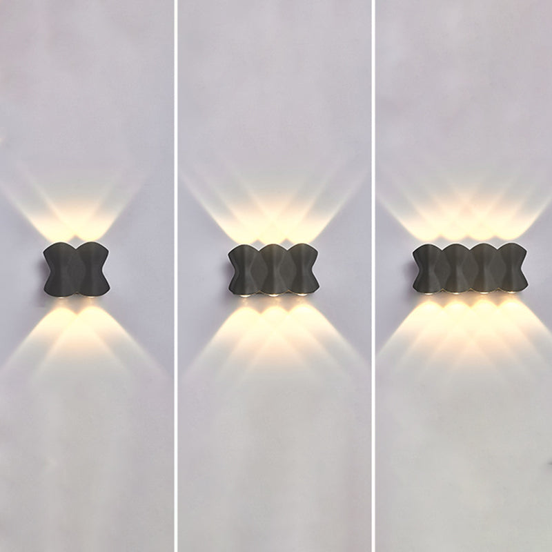 Moderne muur gemonteerd licht aluminium buitenwaterbestendige wandlampen voor tuin