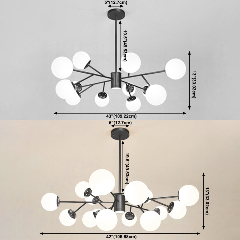 Nordisch einfacher zeitgenössischer Stil Anhänger Kronleuchter Licht für Esszimmer Wohnzimmer Schlafzimmer