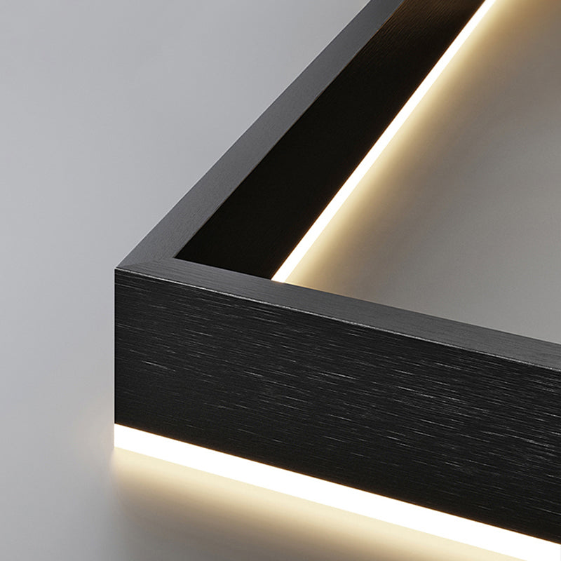 Mehrere Quadrate Pendelleuchte moderne Kronleuchter Lichter Metallkronleuchter für Wohnzimmer