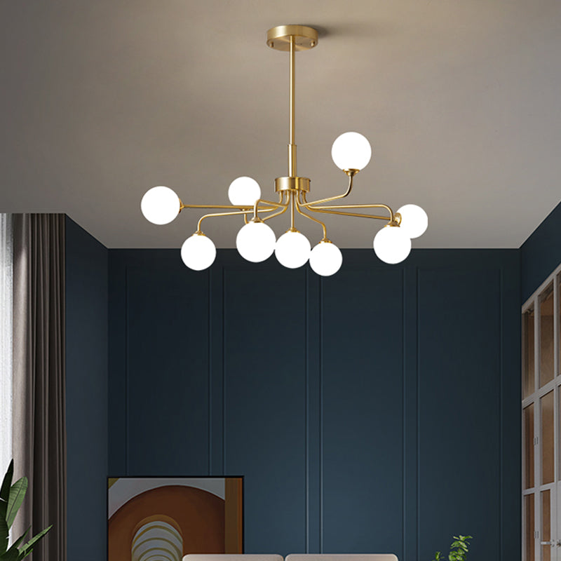 Leichte Luxus moderner nordischer Stil Anhänger Kronleuchter Licht für Wohnzimmer Schlafzimmer