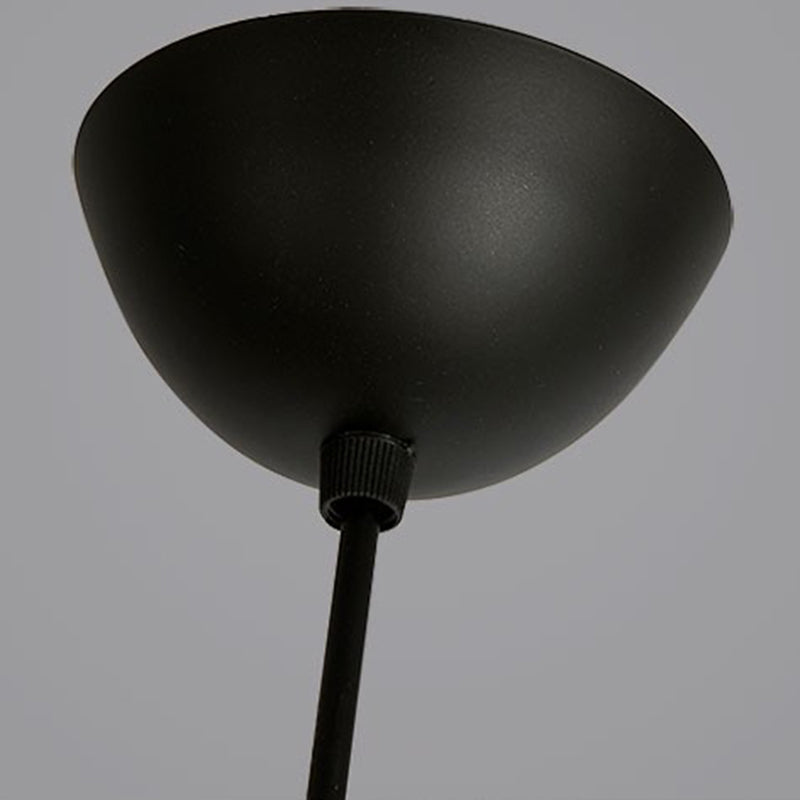 Macaron Teardrop Shade Hanging Light, Nordic Metal 1-Light Pendant Lighting for Living Room