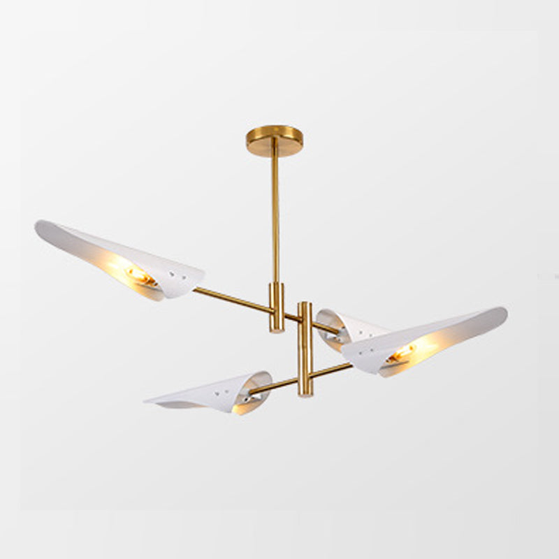 Moderner Stil Sputnik Kronleuchter Metall Multi -Light -Kronleuchter für Wohnzimmer