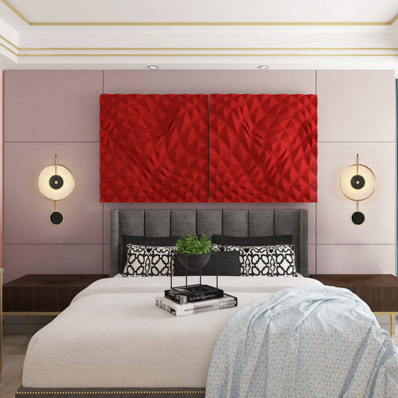 Lampada a parete moderna a parete rotonda Lampada in marmo Montaggio montato per salotto