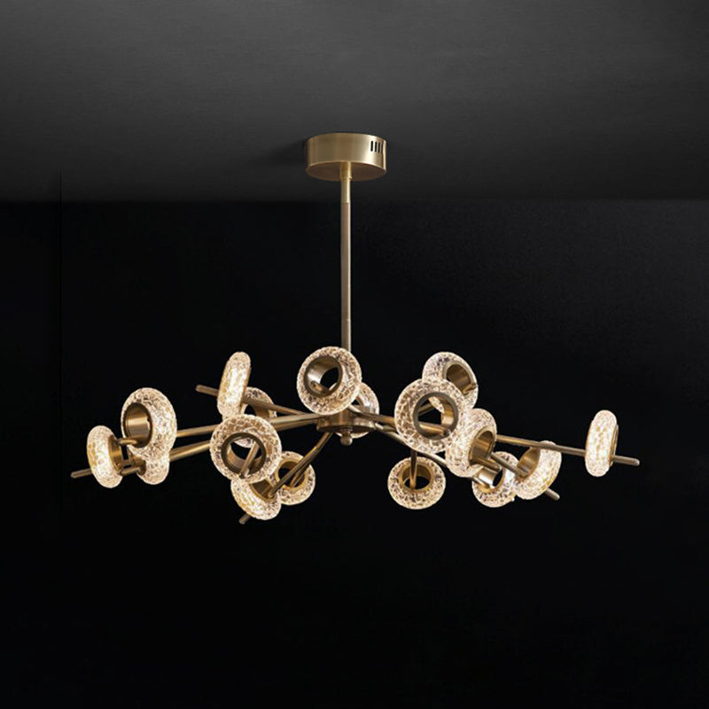 Lampada lampadario Starburst Fun a tenuta in metallo moderno a LED in metallo Aione a sospensione a sospensione