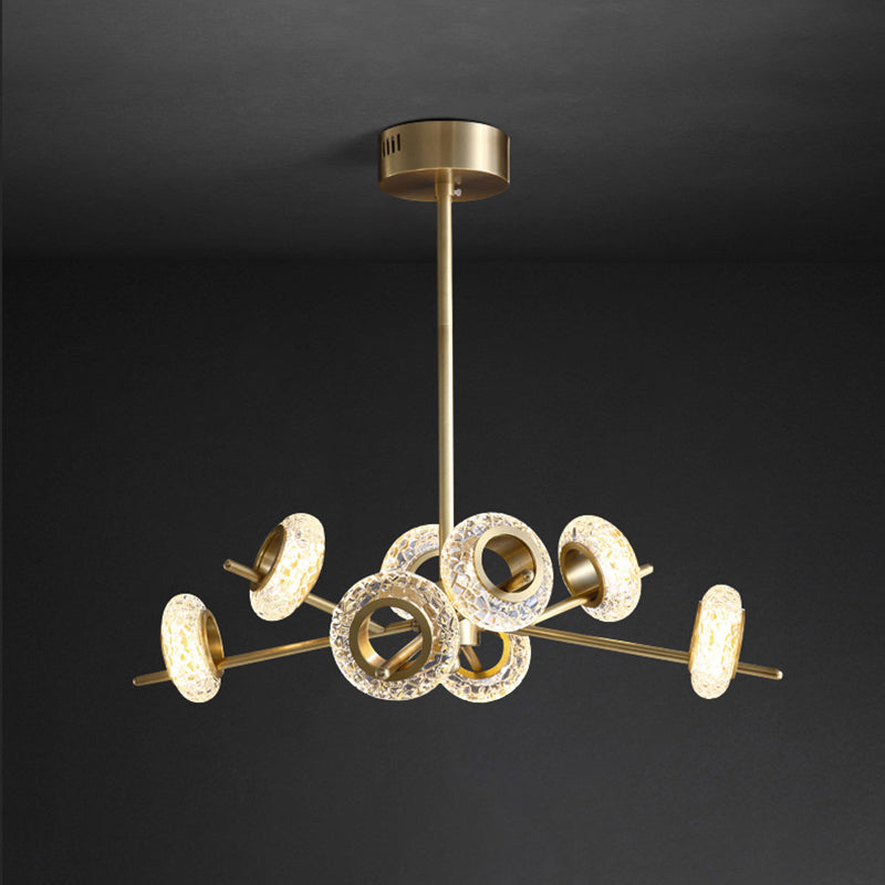 Lampada lampadario Starburst Fun a tenuta in metallo moderno a LED in metallo Aione a sospensione a sospensione