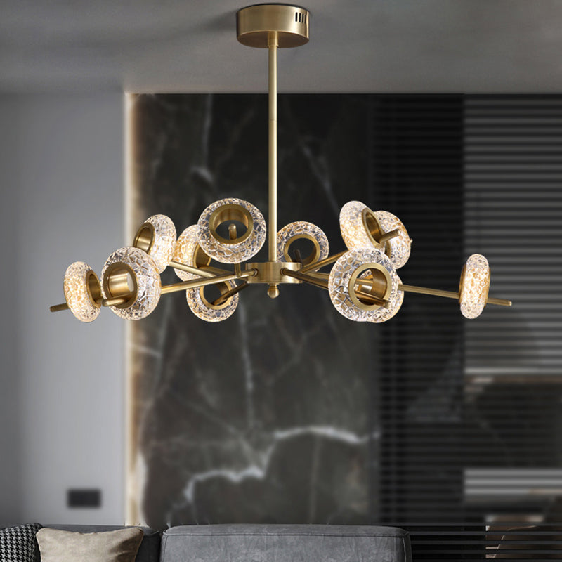 Lampada lampadario Starburst Fun a tenuta in metallo moderno a LED in metallo Aione a sospensione a sospensione