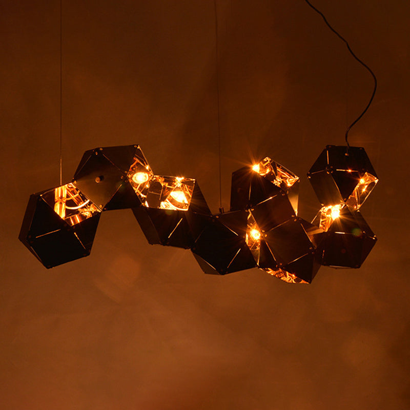 Postmodern Farmhouse Affermazione del soffitto per la sala da pranzo Coffee Shop