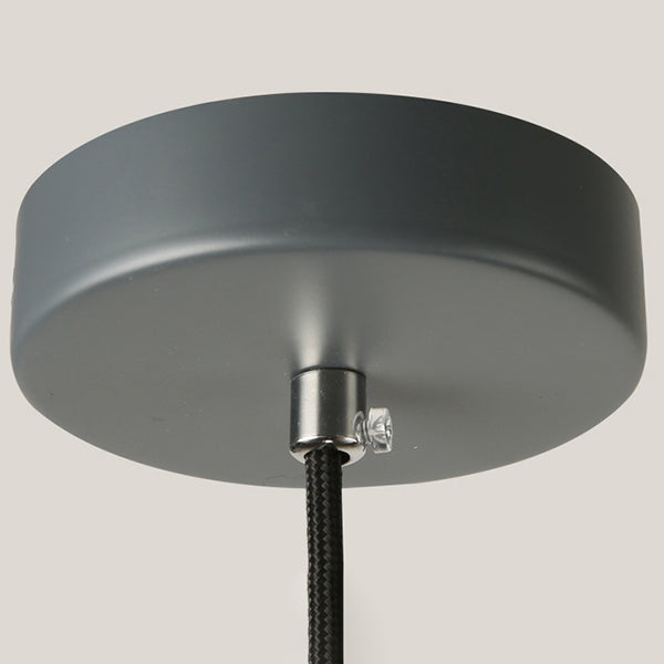 Pendant le pendentif en ciment à tête simple contemporain pour la salle d'étude du bar