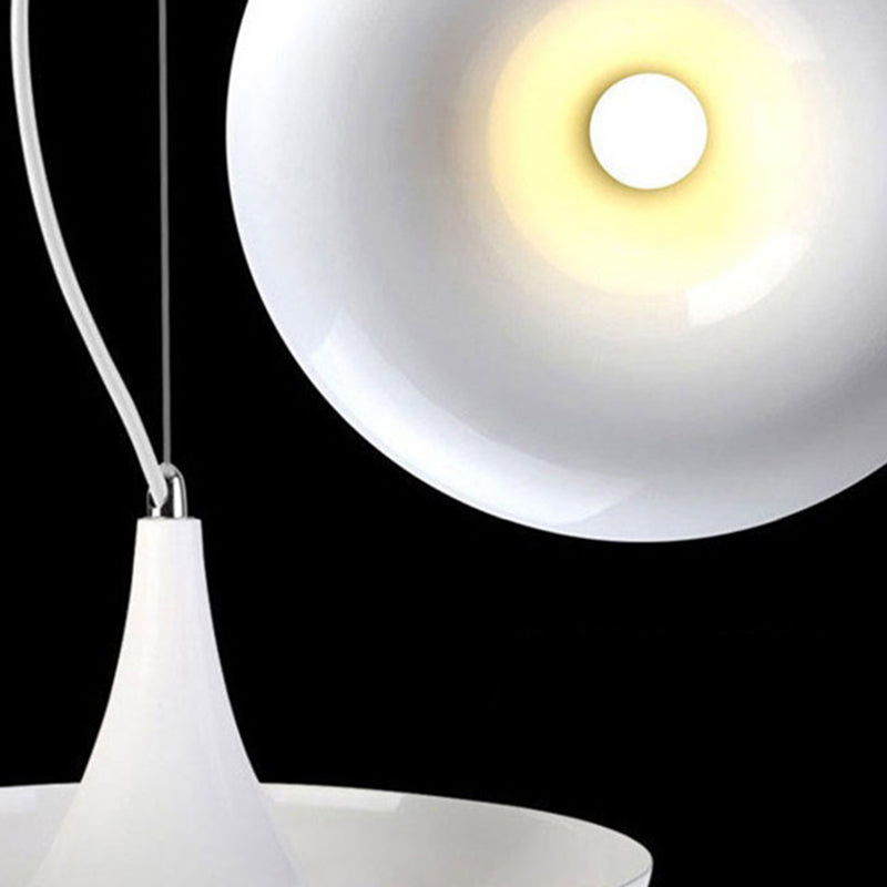 Single-Light Metal Frame Plant Pendant Light for Dinning Room Bedroom Hanging Lamp (Without Plants)