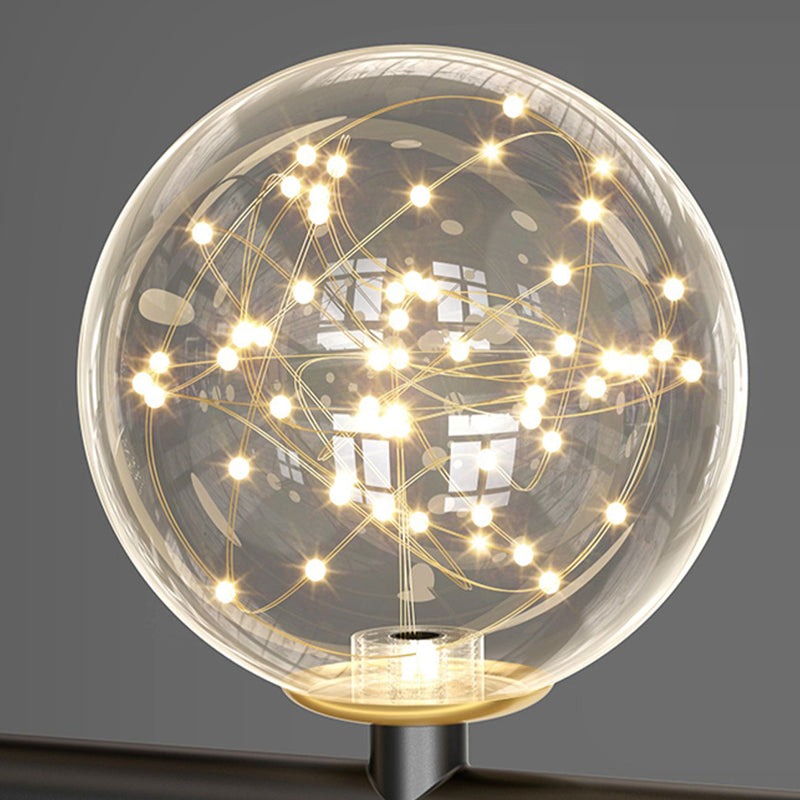 39,5 "Long Metal Illumining Simplicidad Costilización de techo Luz para comedor