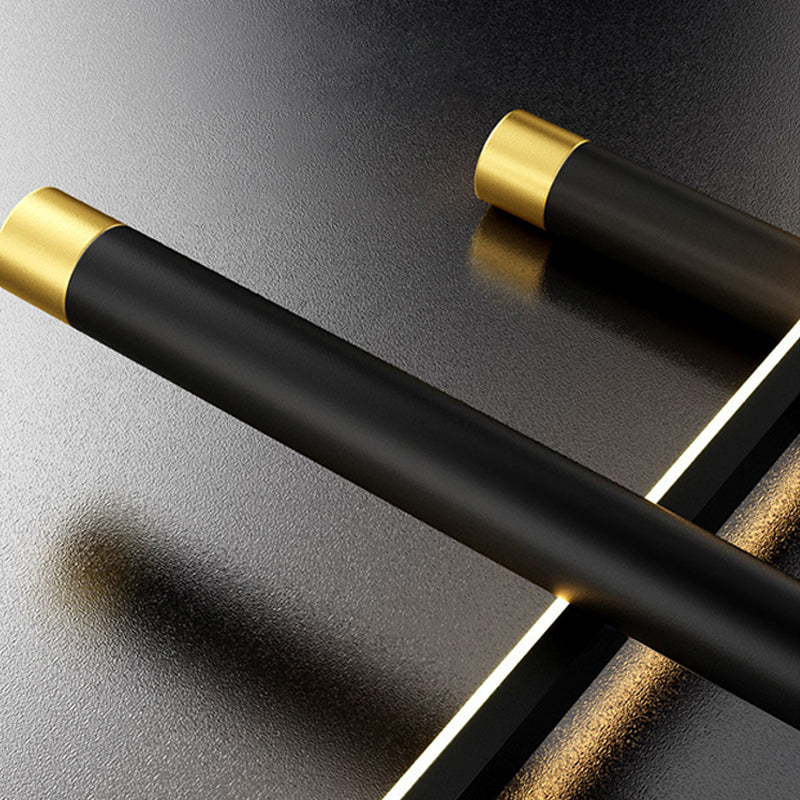 Linear Isola Lighting Acrilic Contemporary Simplicity Fishings a sospensione per il ristorante