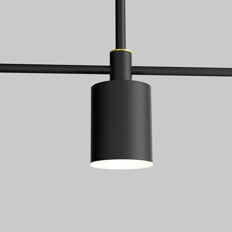 Drum Island Lighting Acrilic Contemporary Simplicity Fidurs a sospensione per il ristorante