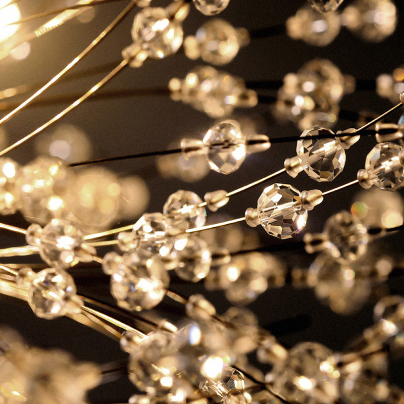 Contemporary Creative Crystal Island Light Fixture for Drawing Room Bedroom