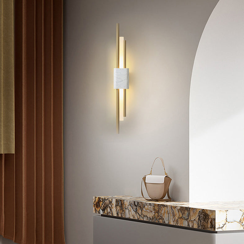 Lampada lampada a 1 luci a 1 luci a parete a parete con tonalità acrilica bianca con tonalità bianca