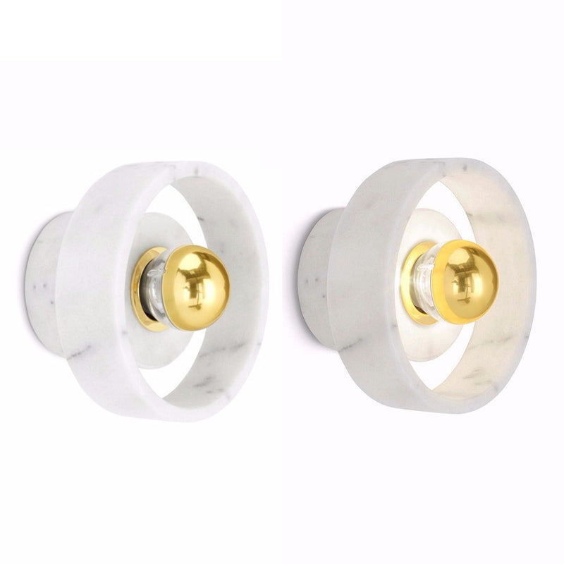 Schüssel Leuchte Leuchte moderne 1-Licht-weiße Wandlampe für Cafésgeschäft