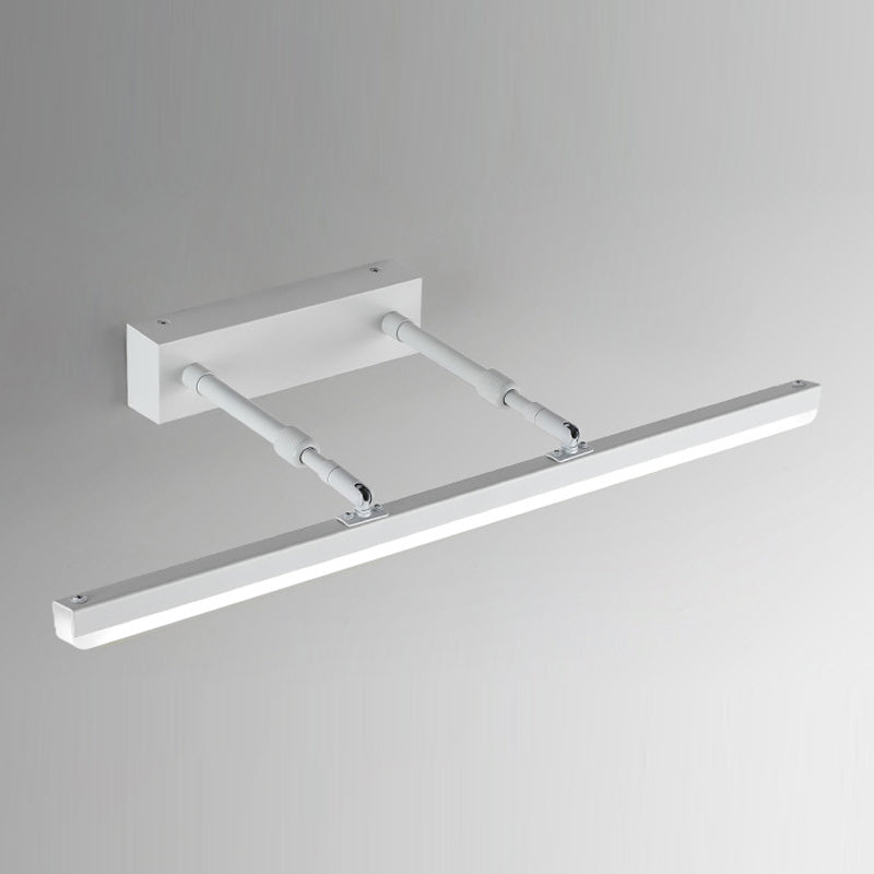 Accesorio de lámparas de espejo LED de estilo moderno nórdico Smart Smart ajustable Mirror de luz para baño