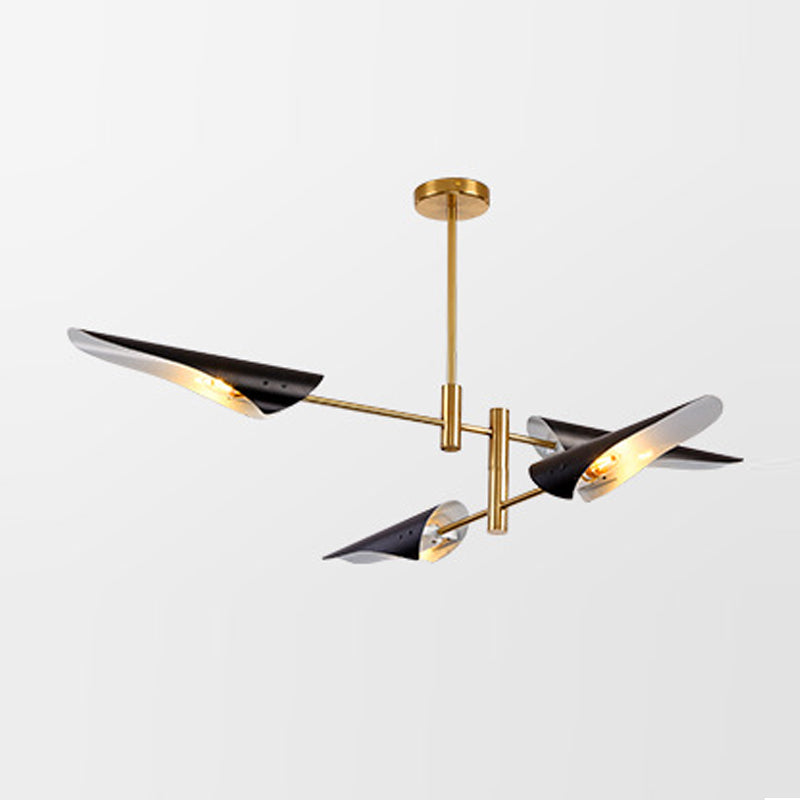 Postmoderne hangende lichten Multi Heads Metal kroonluchter voor woonkamer slaapkamer