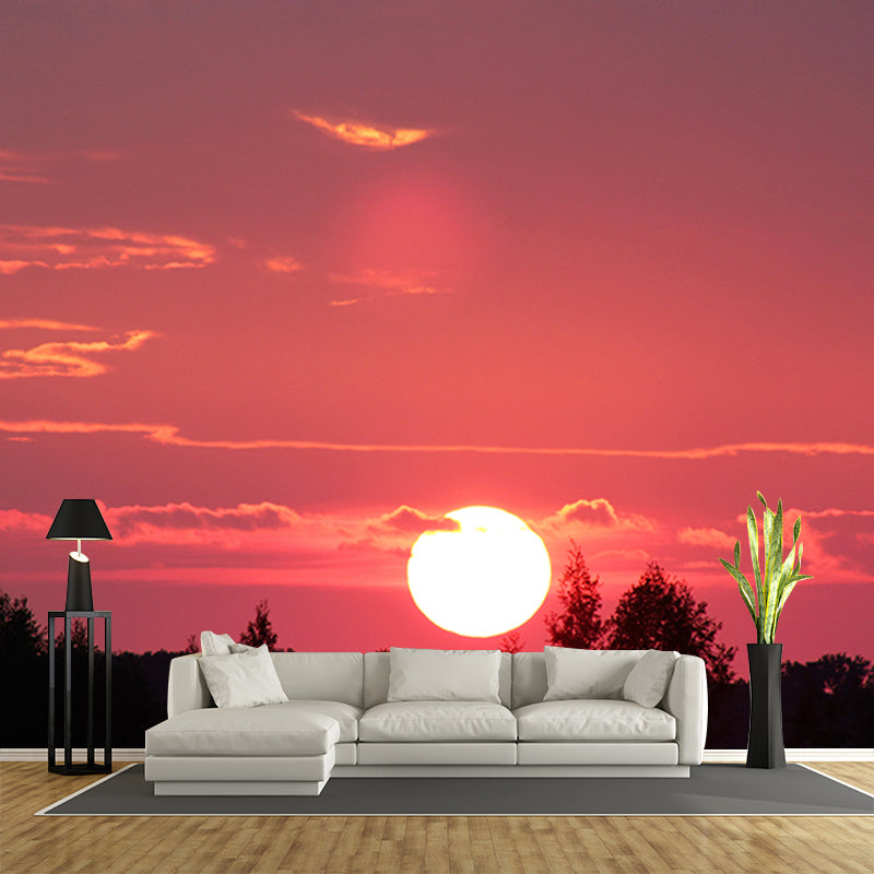 Sky Mural Decal Customized Contemporary Wall Covering for Dining Room Bedroom