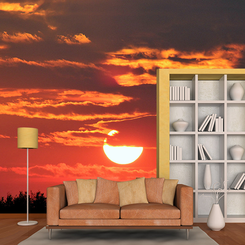 Sky Mural Decal Customized Contemporary Wall Covering for Dining Room Bedroom