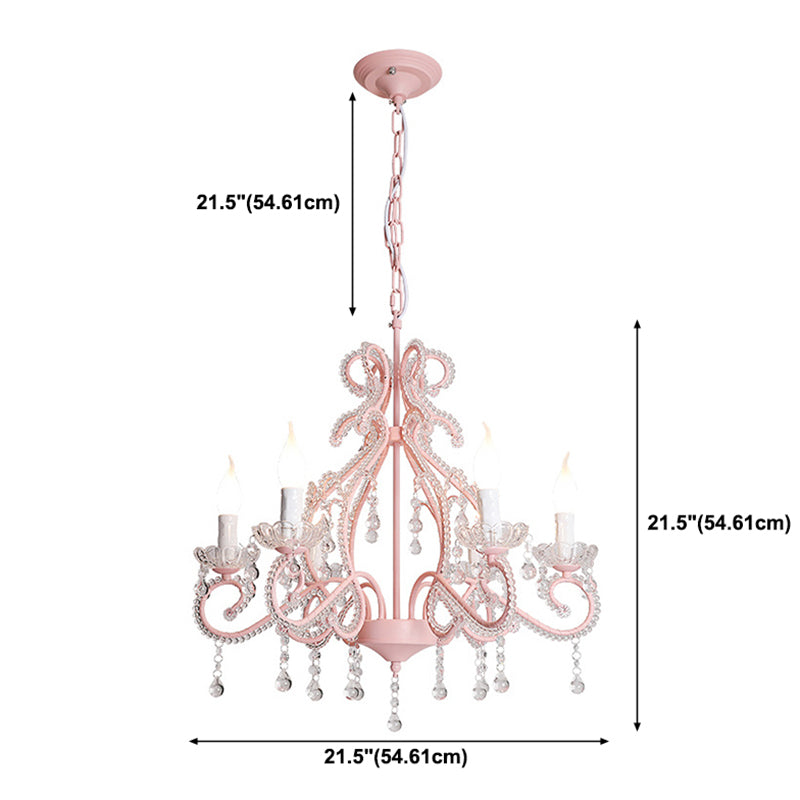 Kerze Kronleuchter Leuchte Traditionelle Kristallheizbeleuchtung für das Restaurant