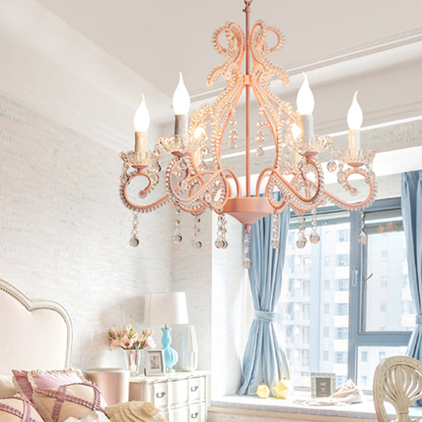 Kerze Kronleuchter Leuchte Traditionelle Kristallheizbeleuchtung für das Restaurant