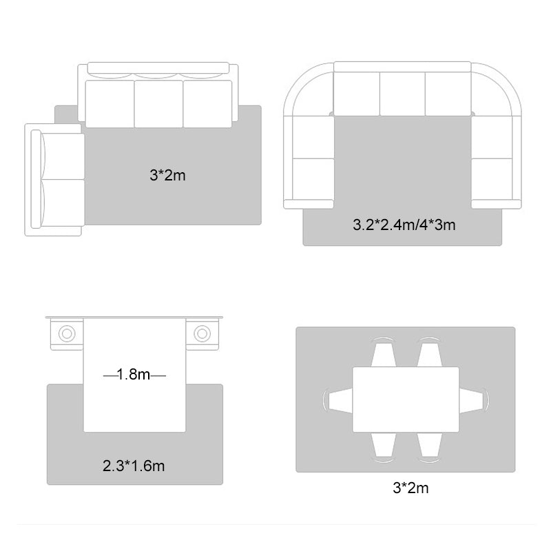 Orange Contemporary Rug Polyester Graphic Rug Non-Slip Backing Rug for Living Room